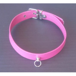 COLLARI ROSA CON ANELLO O