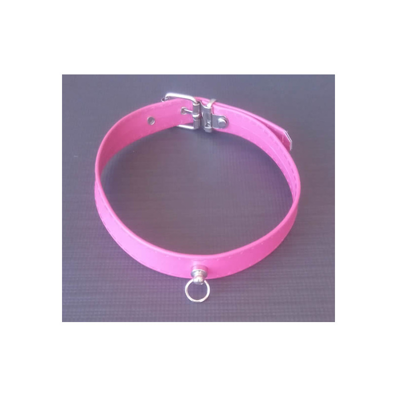 COLLARI ROSA CON ANELLO O