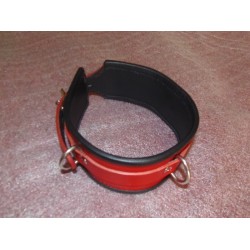 COLLANA 3 ANELLI ROSSO